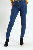 Regular Rise Push-Up Skinny Jean - Dark Wash