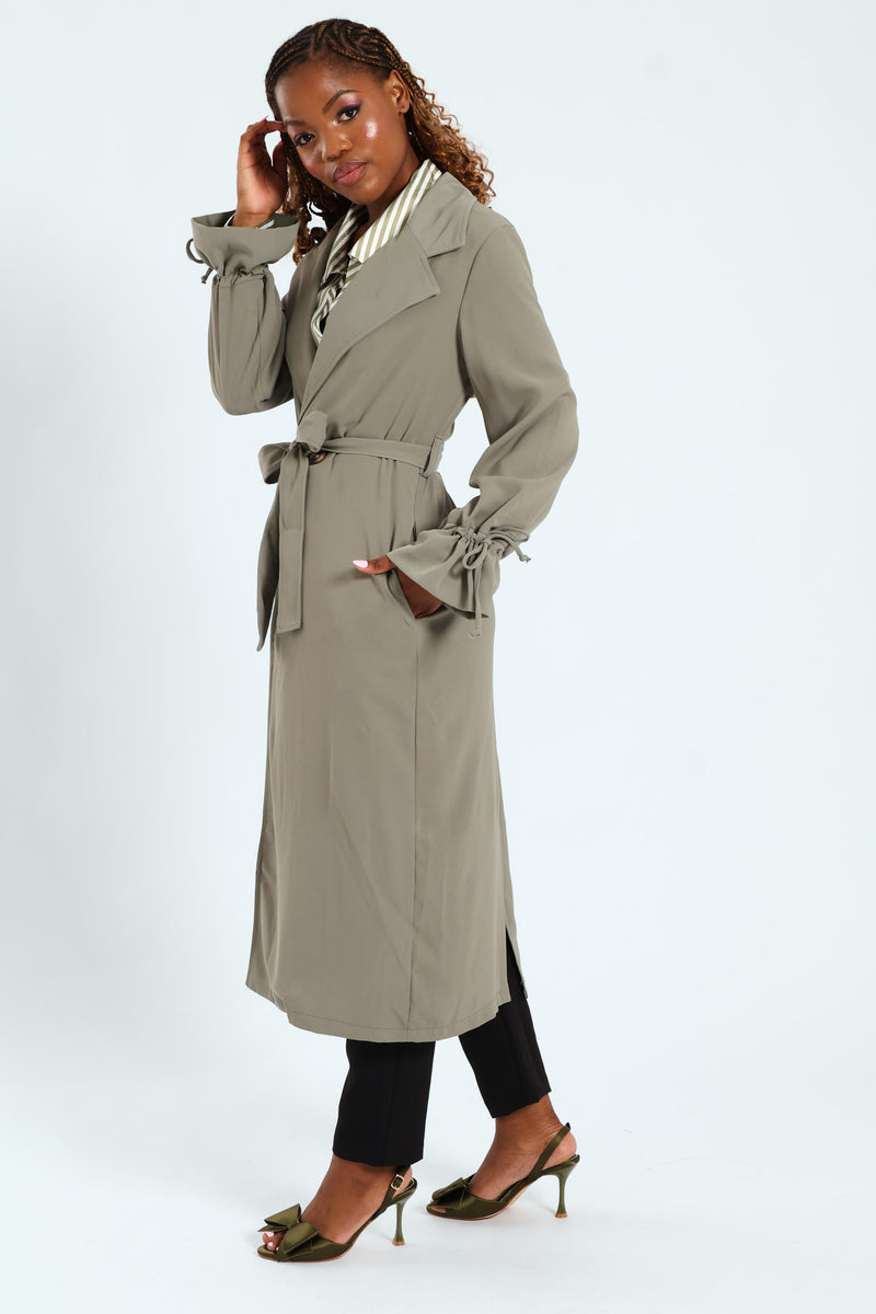 ハーリップトゥ Everyday Belted Trench Jacket M ハーリップトゥ Everyday Belted Trench Jacket M