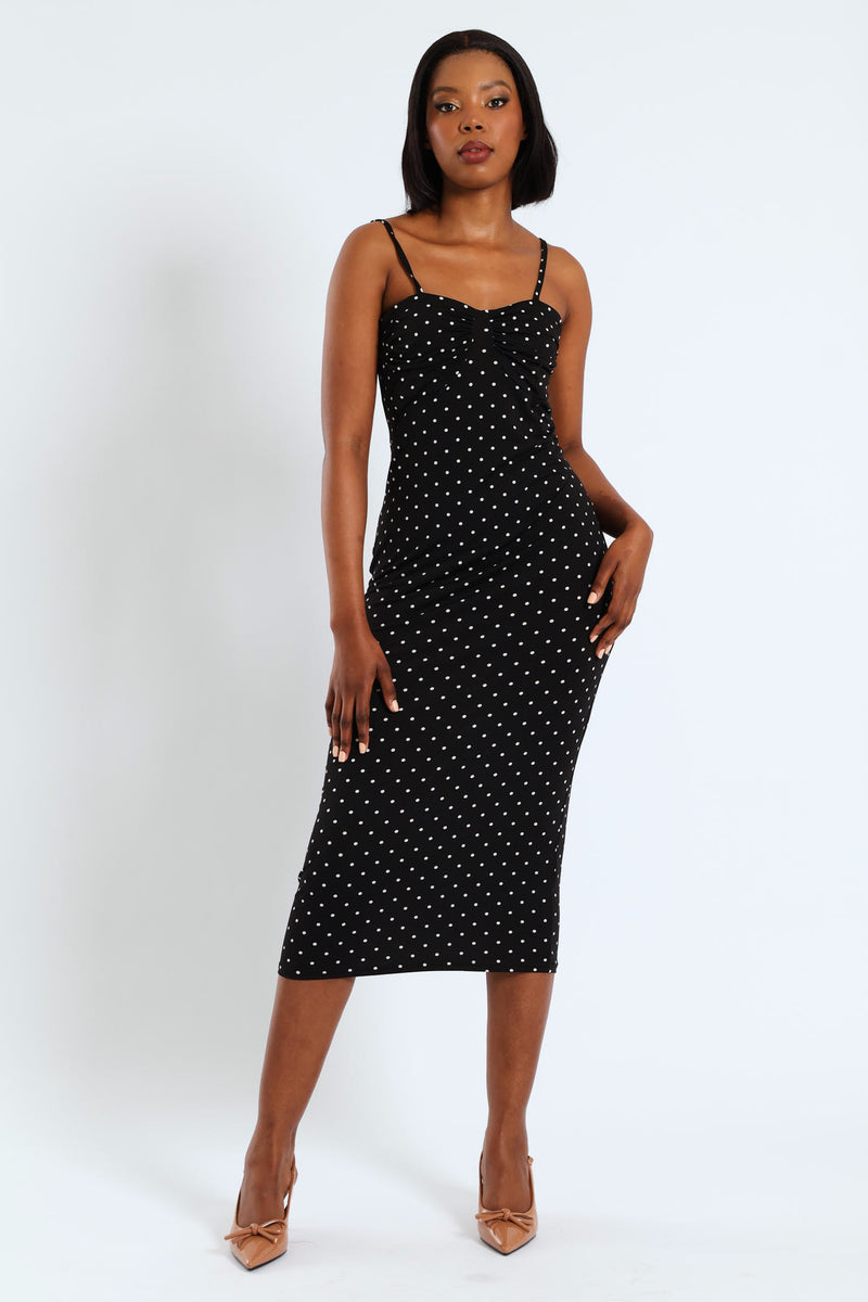 Midi Strapped Dress main image 1