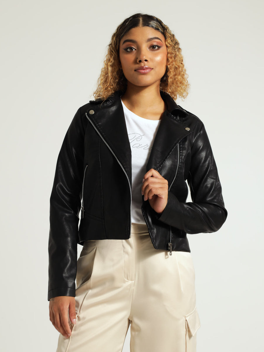 Pu Biker Jacket LEGiT