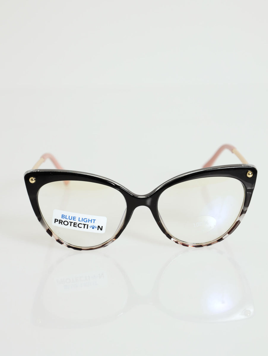 Cat Eye Blue Block Lenses LEGiT