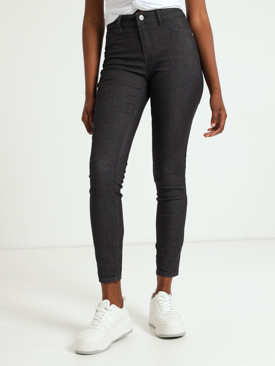 Charcoal Portia PushUp Denim Jean LEGiT