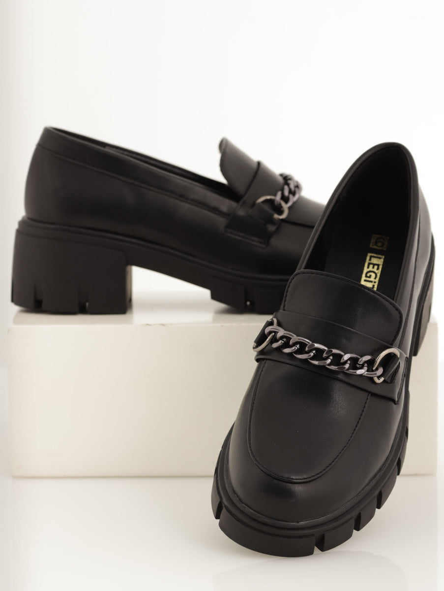 Super Chunky Loafer Black LEGiT