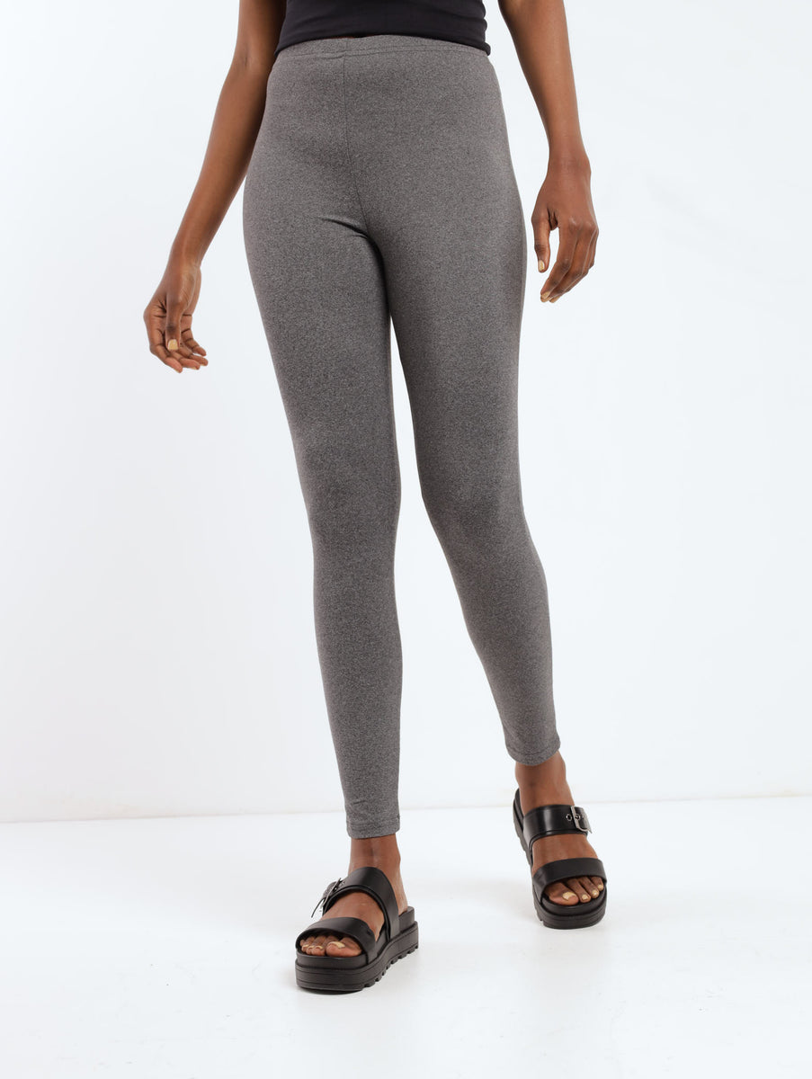 HiWaist Legging Charcoal Melange LEGiT