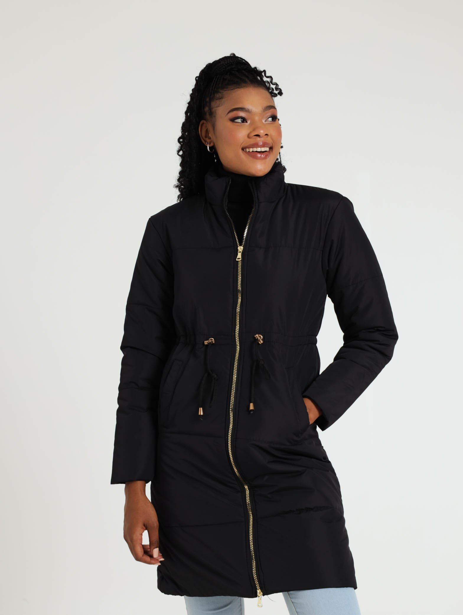 Longer Length Toggle Waist Puffer – LEGiT