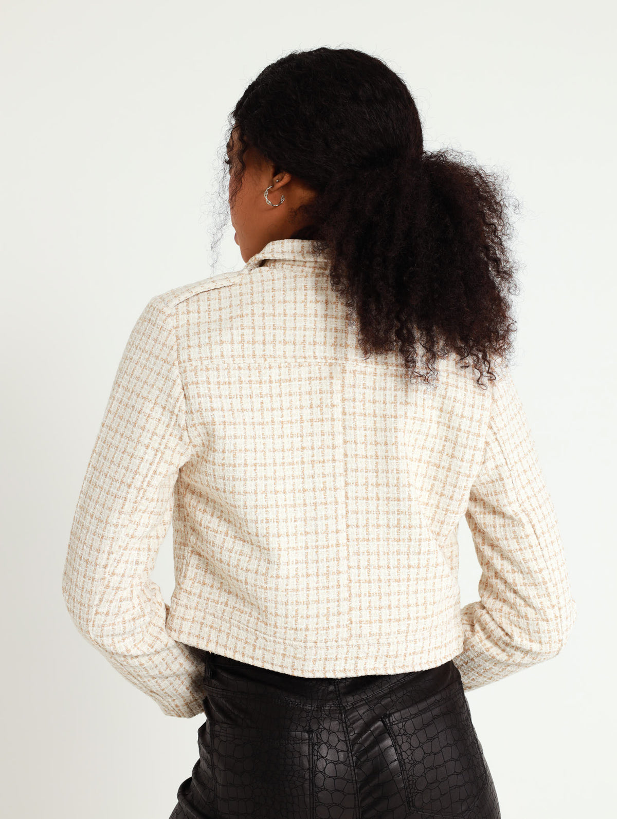 Tweed Biker Jacket LEGiT