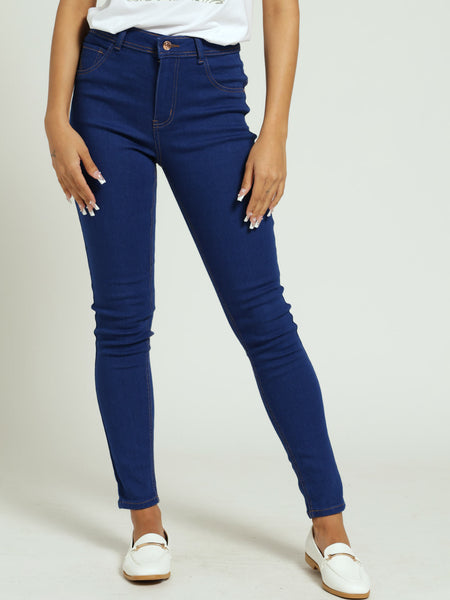 Regular Rise Push-Up Denim Jean Ink – LEGiT