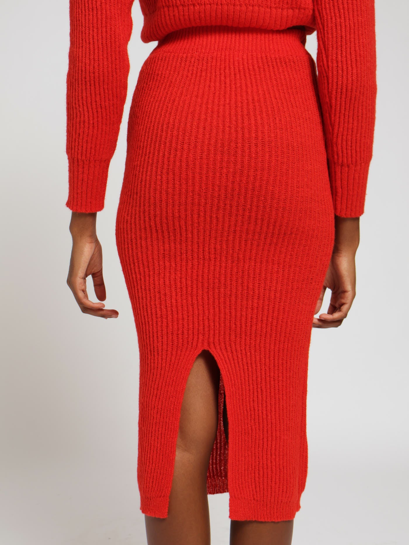 Red skirt hotsell