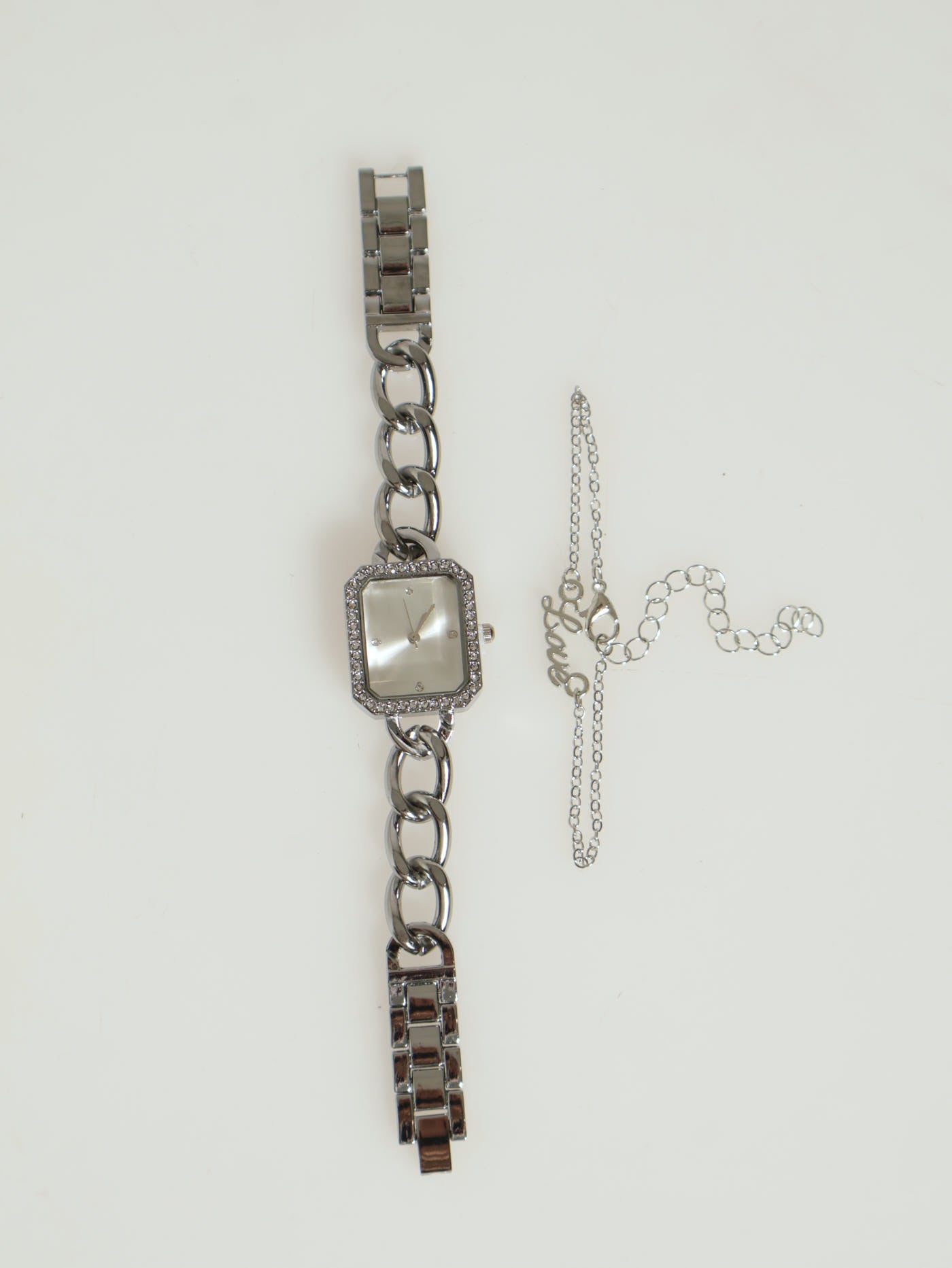 Diamante hotsell bracelet watch