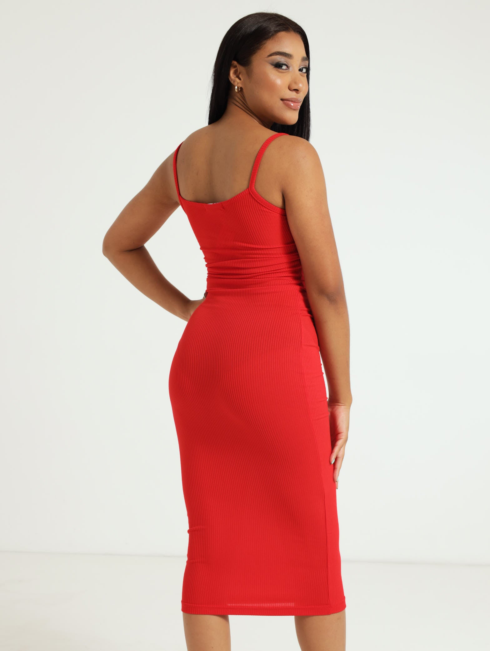 red dresses at legit Long Sleeve Sweetheart Knitwear Dress