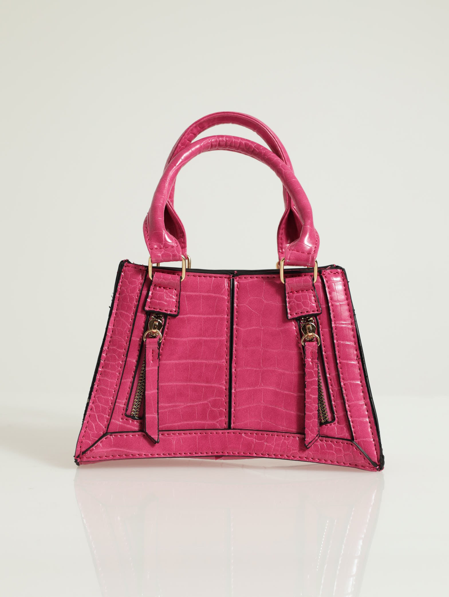 Angular Top Handle Mini Satchel Bag – LEGiT