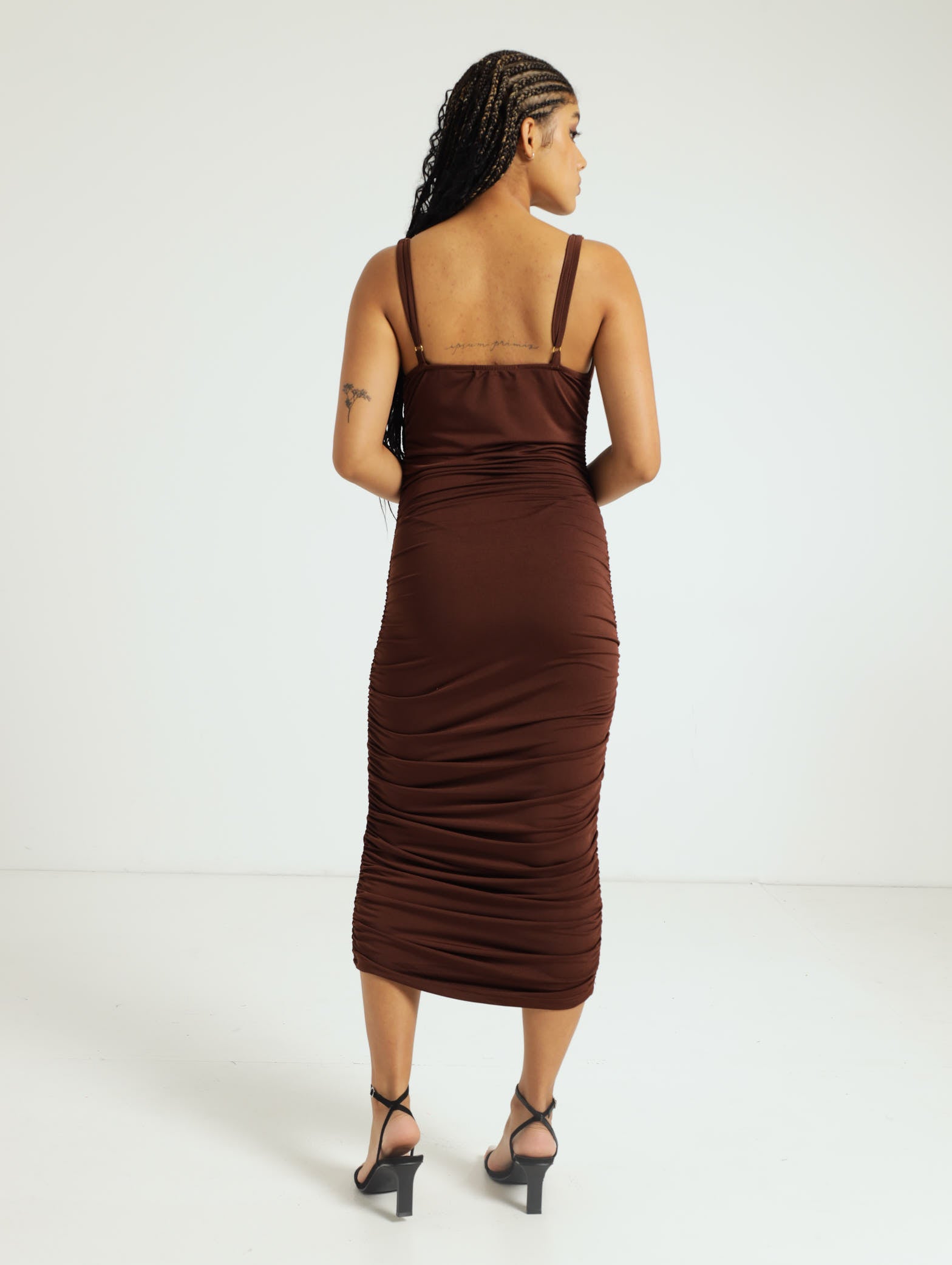 Ruched Side Bodycon Dress