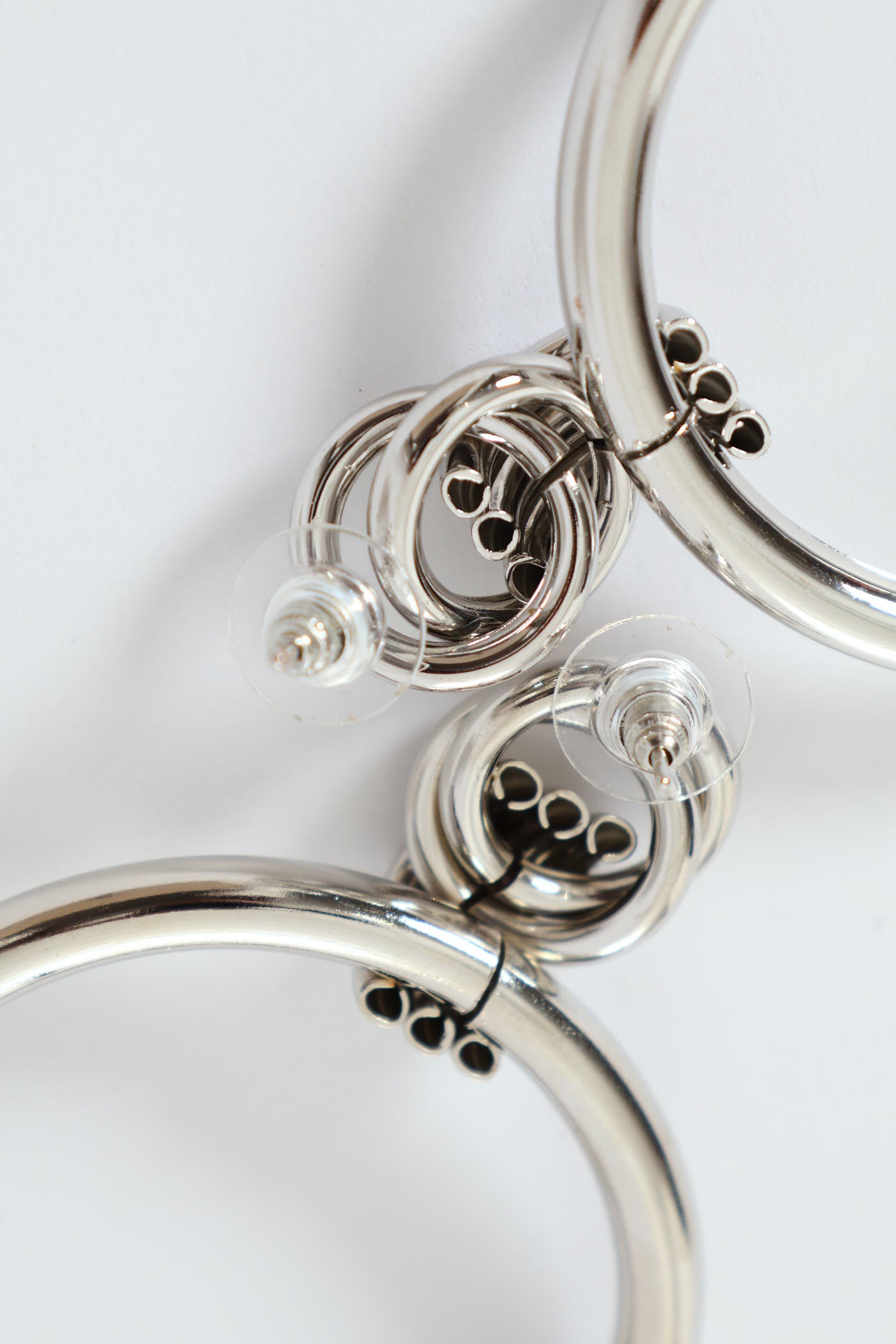 Updated Knot Statement Earring Silver LEGiT