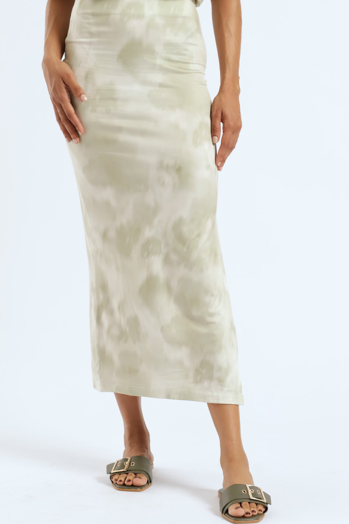 Tie Dye Midi Skirt Multi – LEGiT