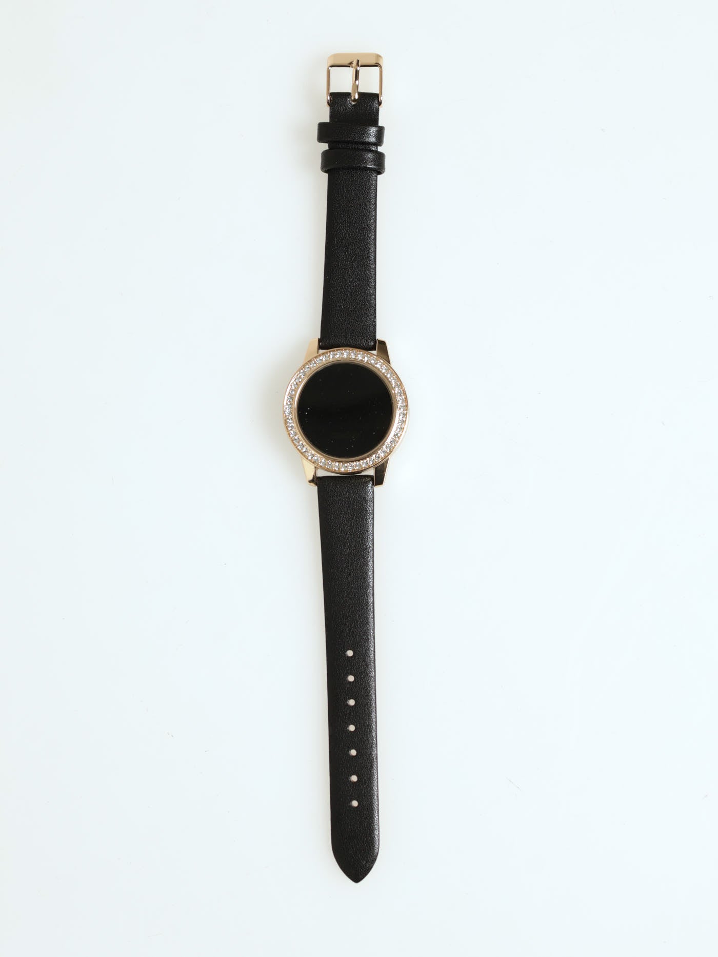 Smart Diamond Watch Diamante Dial Smart Watch - Black – LEGiT