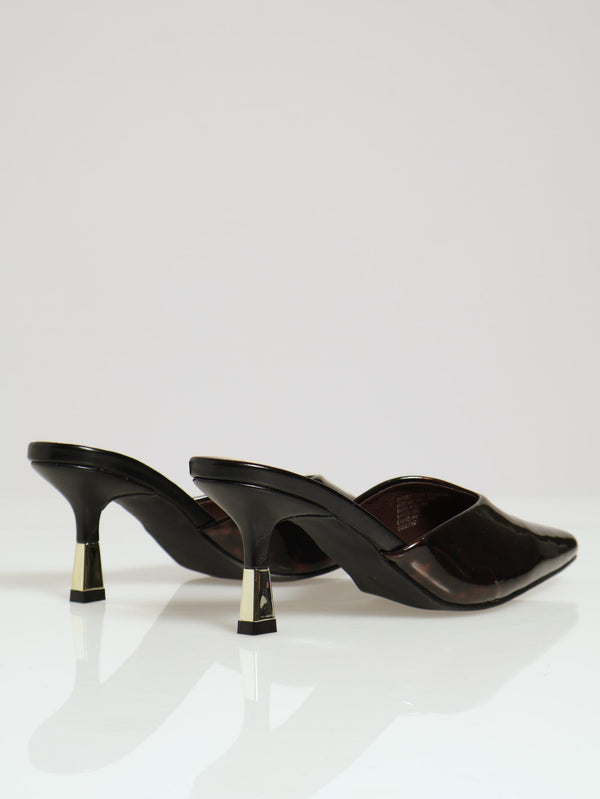 Mid Stiletto Pointy Tortoise Shell Court Heel – LEGiT