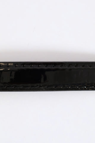 2 Pack Skinny Belt - Black/Cream