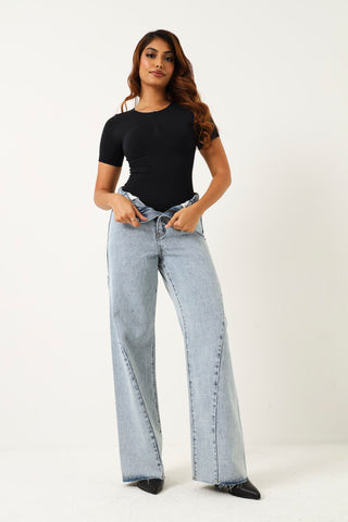 Short Sleeve Body Shaper - Black