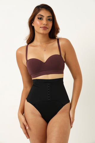 Waist Trainer G-String - Black