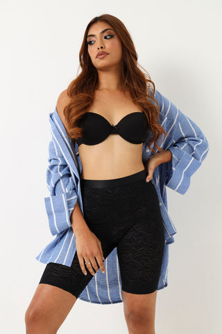 Lace Short Shaper - Black
