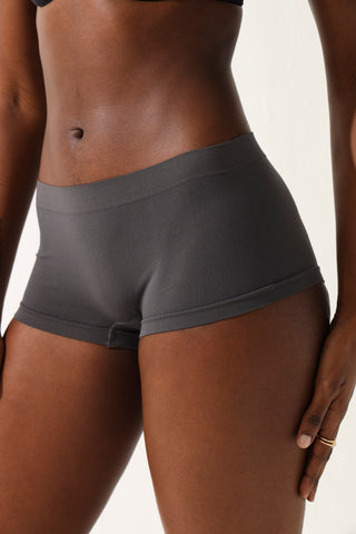 3 Pack Seamless Boyleg Panties - Multi