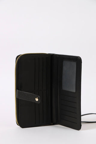 Multi Functional Cellphone Wallet - Black