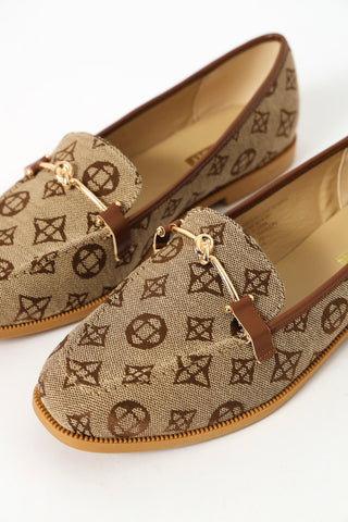 Classic Monogram Loafer - Taupe