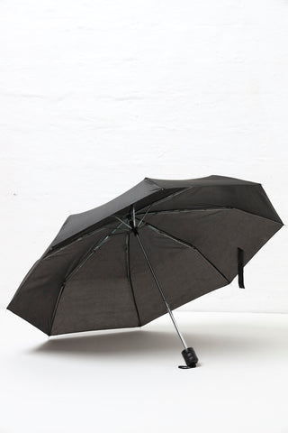 Uv Lined Plain Umbrella - Black