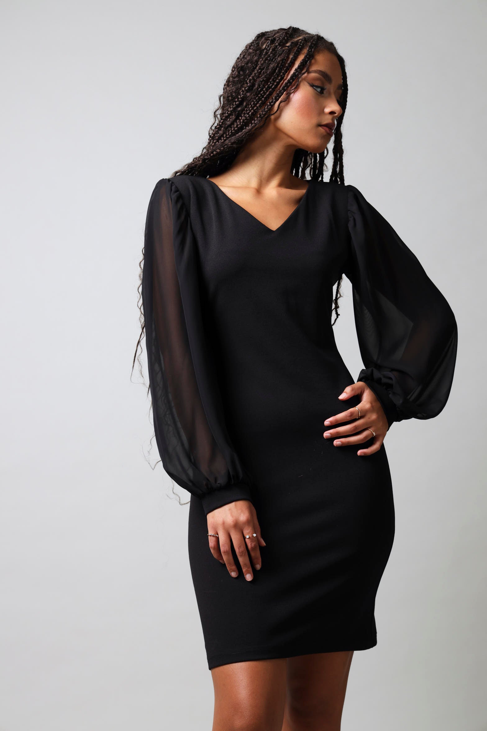 Long Sleeve Bodycon Dress